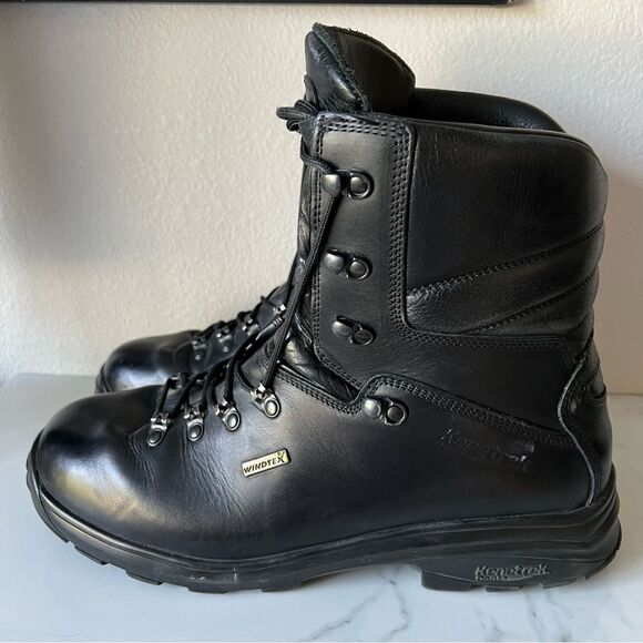 Kenetrek Men's Hard Tactical Leather Duty Boot, Black Size 12 - Picture 4 of 6
